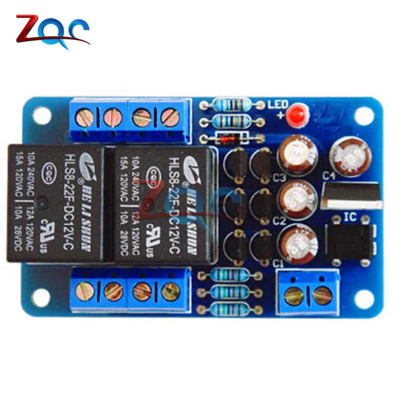 DIY Components Kit For Home Stereo Audio Amplifier Component Boot Delay for DC Protect Speaker for Protection Board