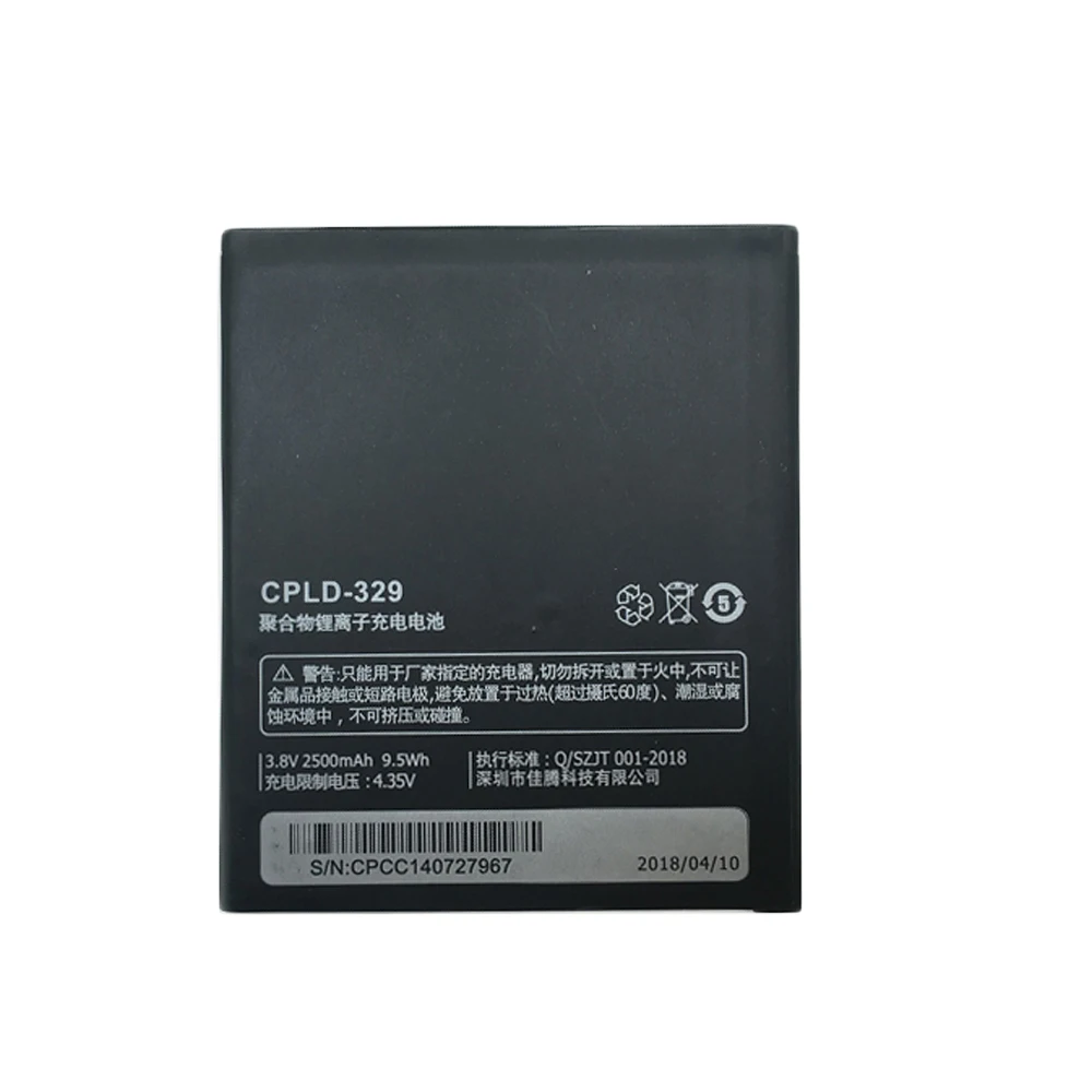 

CPLD-329 2500mAh аккумулятор для Coolpad F1 8297 8297w 8297 мобильный телефон