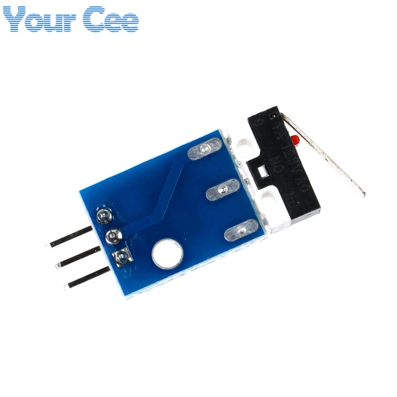 Автомобильный вертолет, датчик столкновений, модуль ударного переключателя, модель робота для Arduino с кабелем Dupont