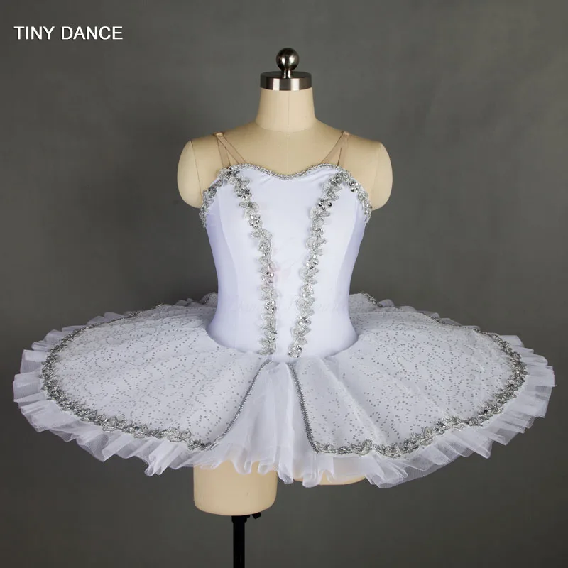 

Adult Girls Pre-Professional Ballet Dance Tutu 7 Layers of Stiff Tulle Ballerina Dress Women Pancake Tutu Pleate Tutus BLL021