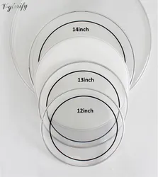 Transparent double drum skin drum head the outermost layer of skin sound controlled 12-13-14inch