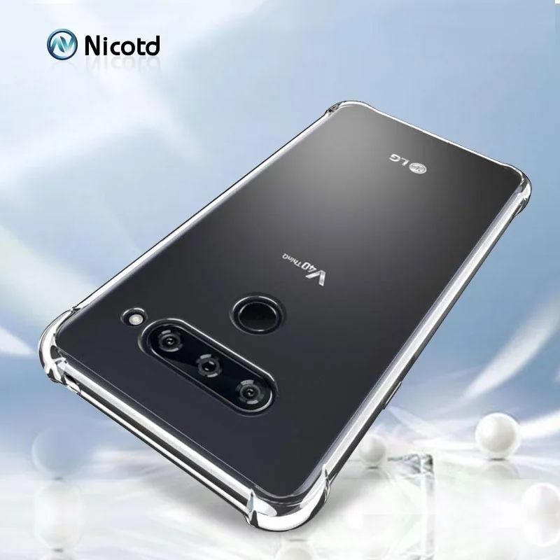 

Ultra thin Clear Transparent TPU Silicone Case For LG V50 V40 V30 G8 V35 ThinQ V20 K11 plus Phone back cover for LG G7 Q9 Q6 G6