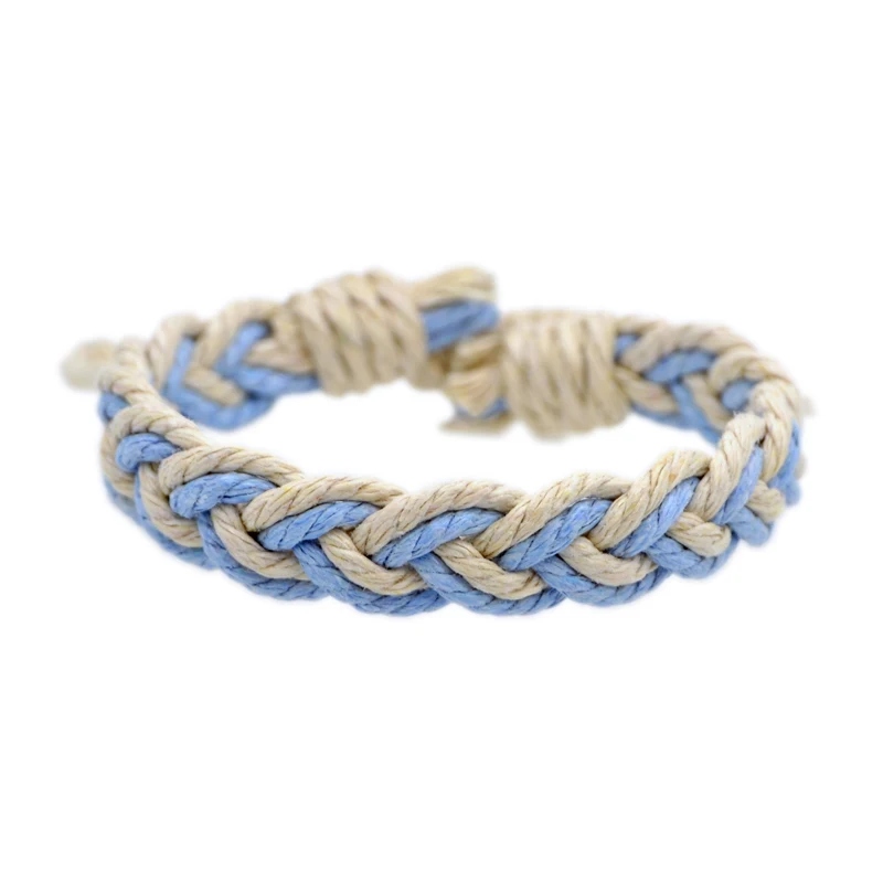 Cotton and linen woven bracelets Clothing accessories Original handmade hand rope #FY104