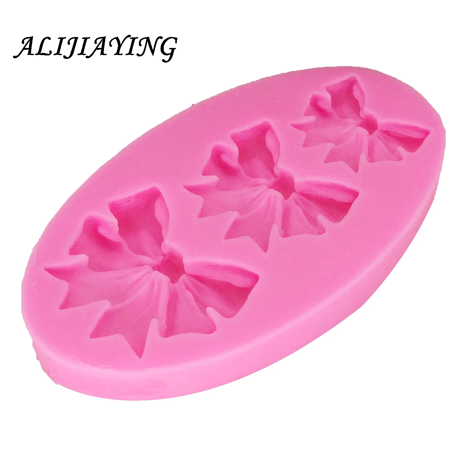 3D Bows Silicone Fondant Mold Sugarcraft Mold Chocolate Bowknot Candy Mold Cake Decorating Tools D1208