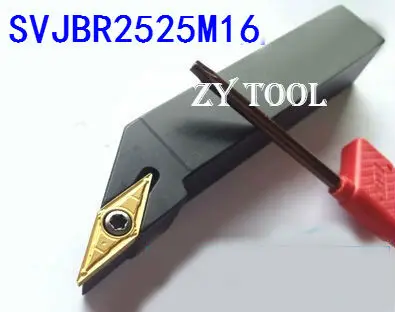 SVJBR2525M16-Type SVJBR/L أدوات القطع ، خراطة معدنية ، 25*25*150 مللي متر ، CNC