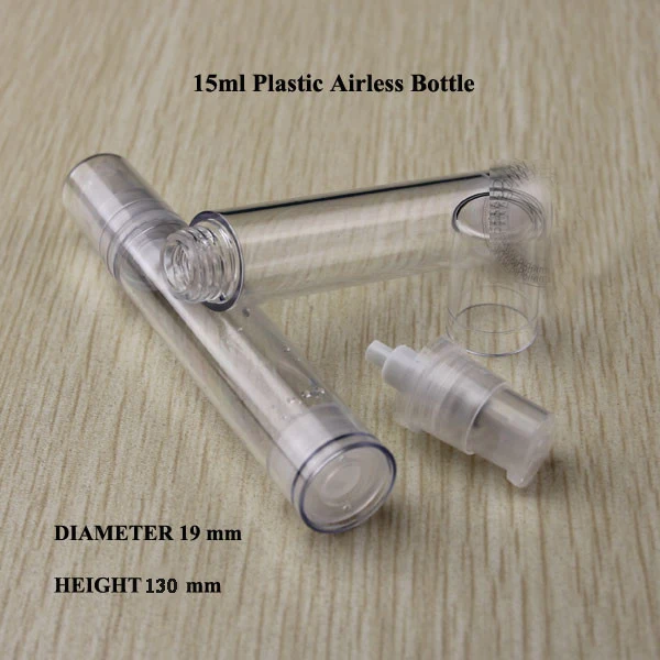 Capacity 15ml 200pcs/lot Duckbill airless bottles, vacuum emulsion points bottling, a trial installation of plastic bottles