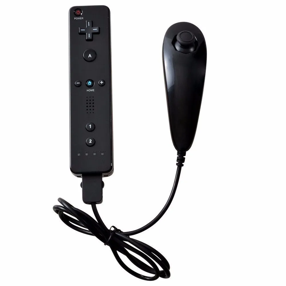6 色 1 パックリモコンヌンチャク Wii 任天堂なしモーションプラス