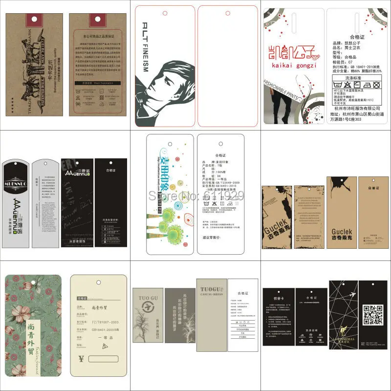 

customized man garment printed tags/T-shirt jacket swing tag/labels/brand/trademark/clothing round paper tags 1000 pcs a lot