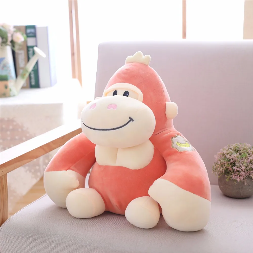 Soft Plush Simulation Gorilla Orangutan stuffed Doll Toys Birthday Gift Home Shop Decor