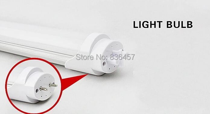 Imagem -02 - Conduziu a Luz do Tubo 1200 Milímetros 20w 22w 4ft 2835 Smd 110v 220v 50 Peças Lote t8