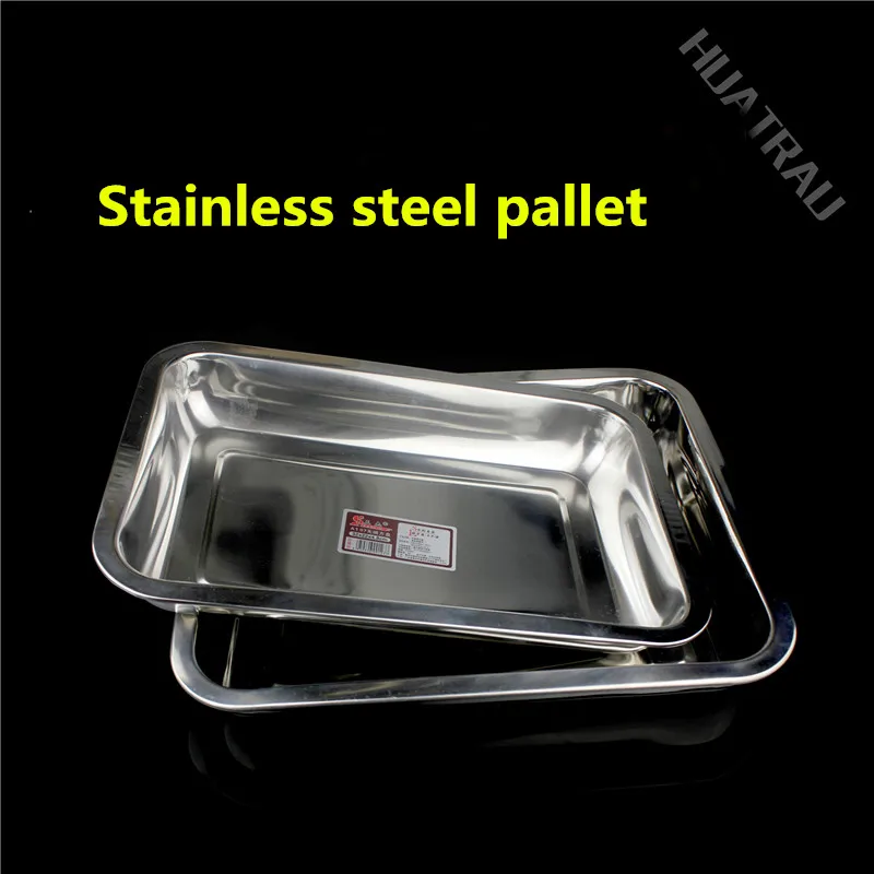 

Medical Stainless Steel Pallet Dental Gynaecology Disinfection box Oral Operating Instruments Disk Operating Disk Change Disk