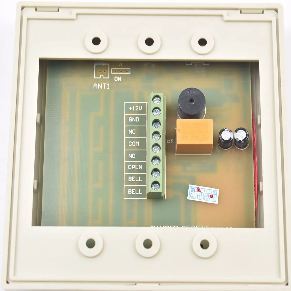 Imagem -02 - Rfid Proximity Door Access Control Keypad System em id Card Controlador de Acesso 10 Pcs Tags 125khz