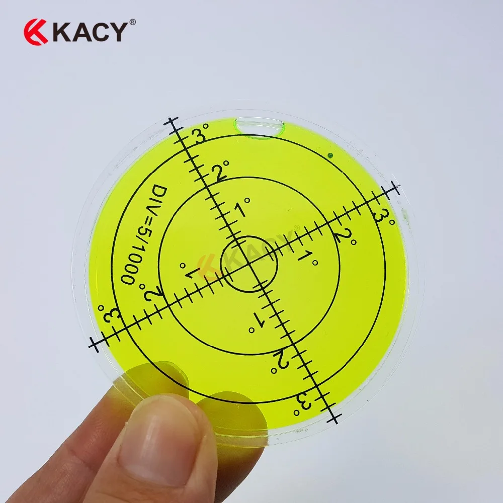 KACY 60X12mm 3pcs/lot universal Pmma spirit level with scales, high quality bubble level