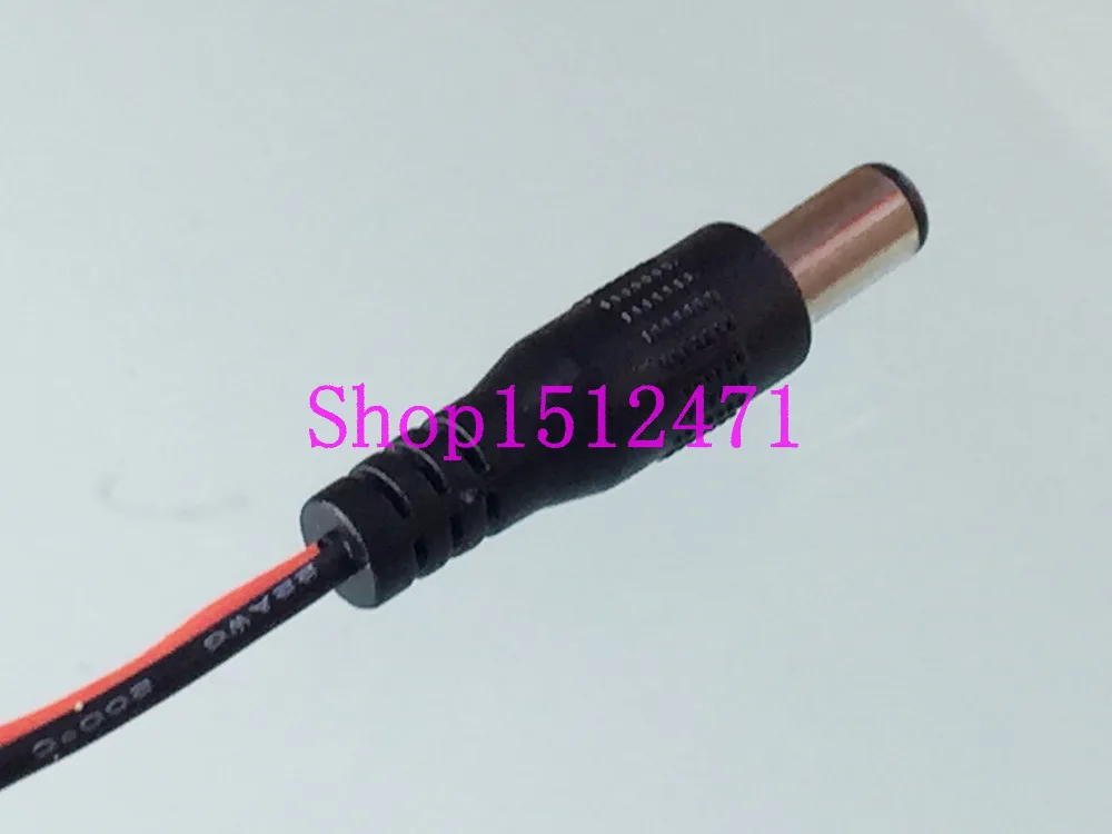 4mm Banana Plug to 5.5 X 2.1mm DC Power Male Plug Charger 22AWG 60CM Cable