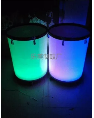 1 طبلة ماء بلوري ملونة LED صوت العاطفة طفل طائر شفاف