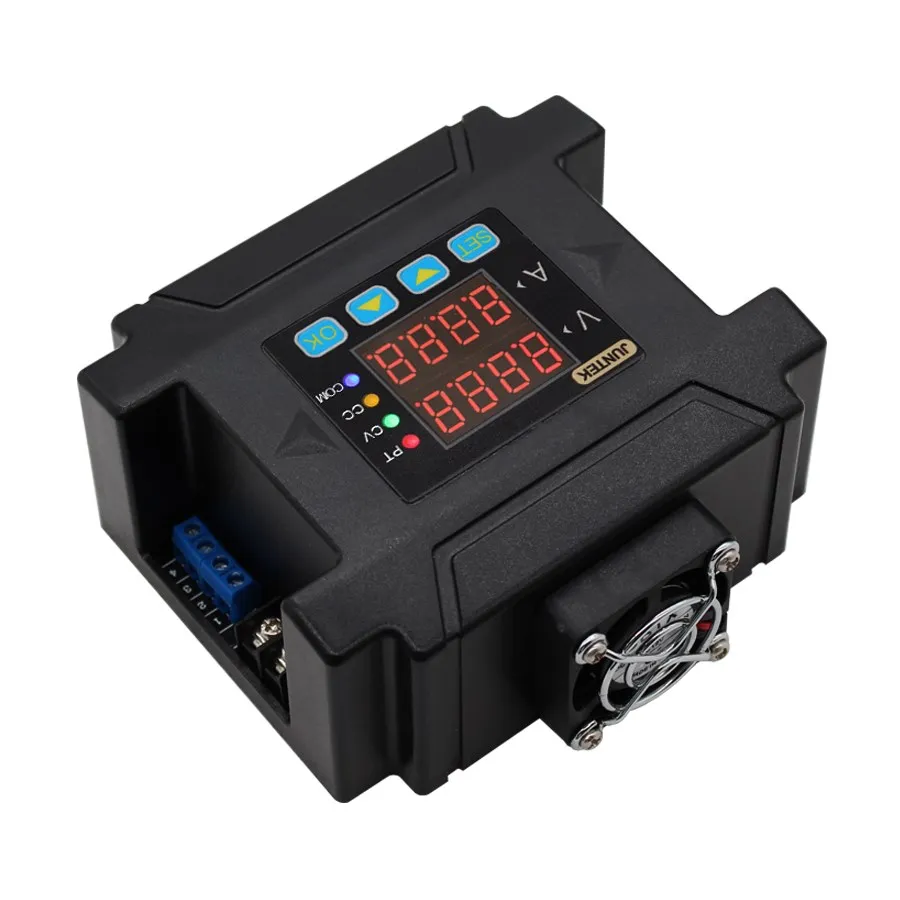 JUNTEK DPM8608 60V8A Programmable DC DC Digital Adjustable Step Down Voltage Bench Power Supply Buck Converter 485 Communication