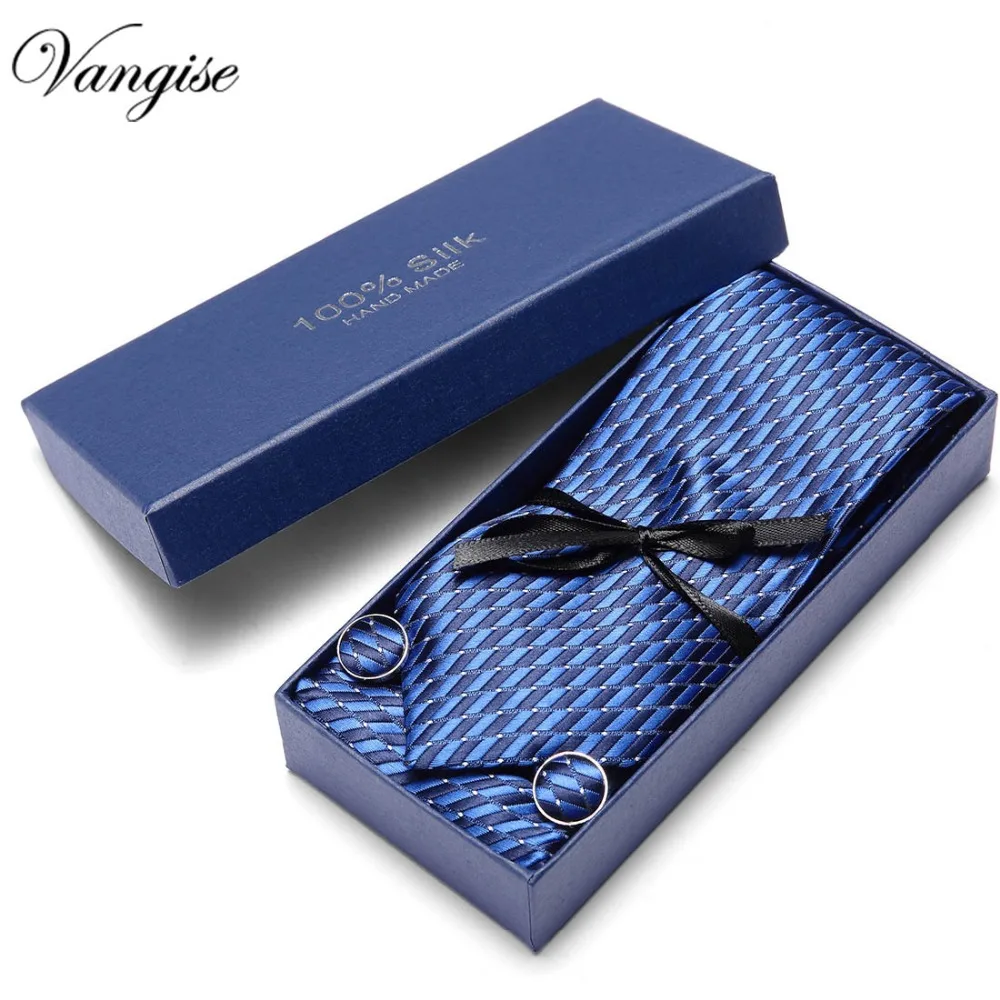 Confezione regalo 2022 nuovo 7.5cm Mens Tie Silk Vangise 35 colori cravatte Paisley per uomo matrimonio stile Business Set di cravatte Dropshipping