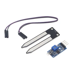 Soil Hygrometer Humidity Detection Module Soil Moisture Water Sensor for Arduino DIY Module ESP32 Raspberry Pi Pico W