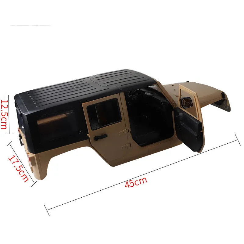 Plastic Car Shell 313mm Wheelbase for 1/10 RC Car Scx10 RC4WD D90 D110 Simulation Climbing Car Wrangler General Purpose