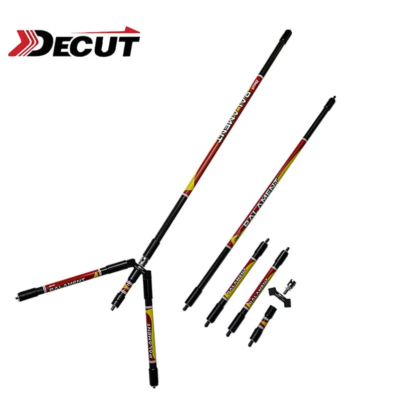 

1Set DECUT Archery Balance Bar Stabilizer Carbon Stabilizer 30inch/10inch/4inch Recurve Bow Hunting Shooting Accessories