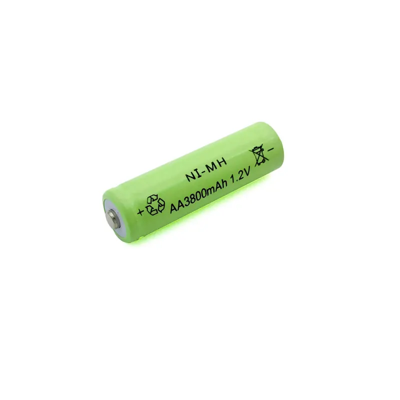 GTF AA Ni-MH Battery 3800mAh AA 1.2V Rechargeable Battery for Gutter Garden Outdoor Lawn Fence Wall led Solar lamp AA battria