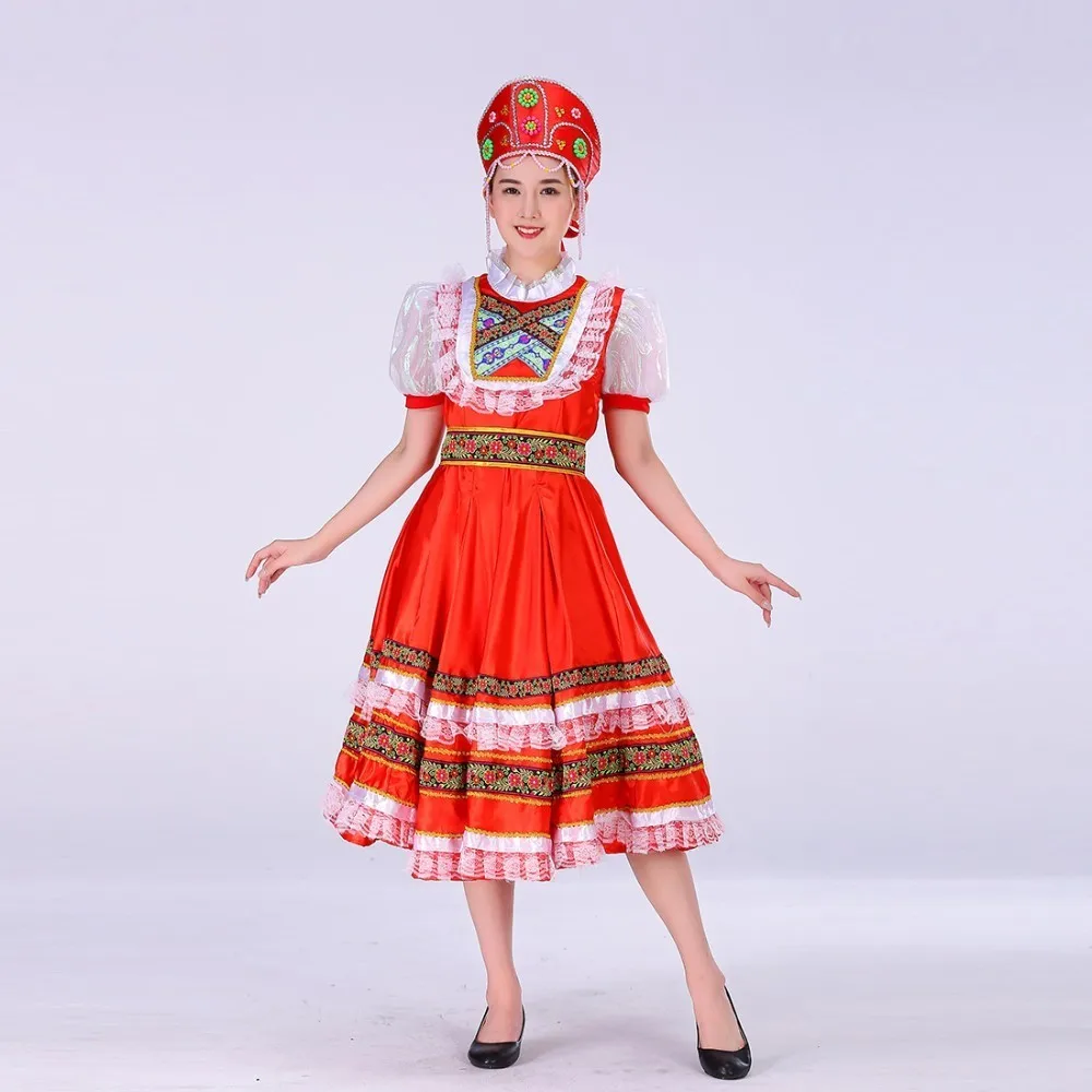 Songyuexia Classical traditional russian dance costume dress European princess stage dresses Stage performance clothing