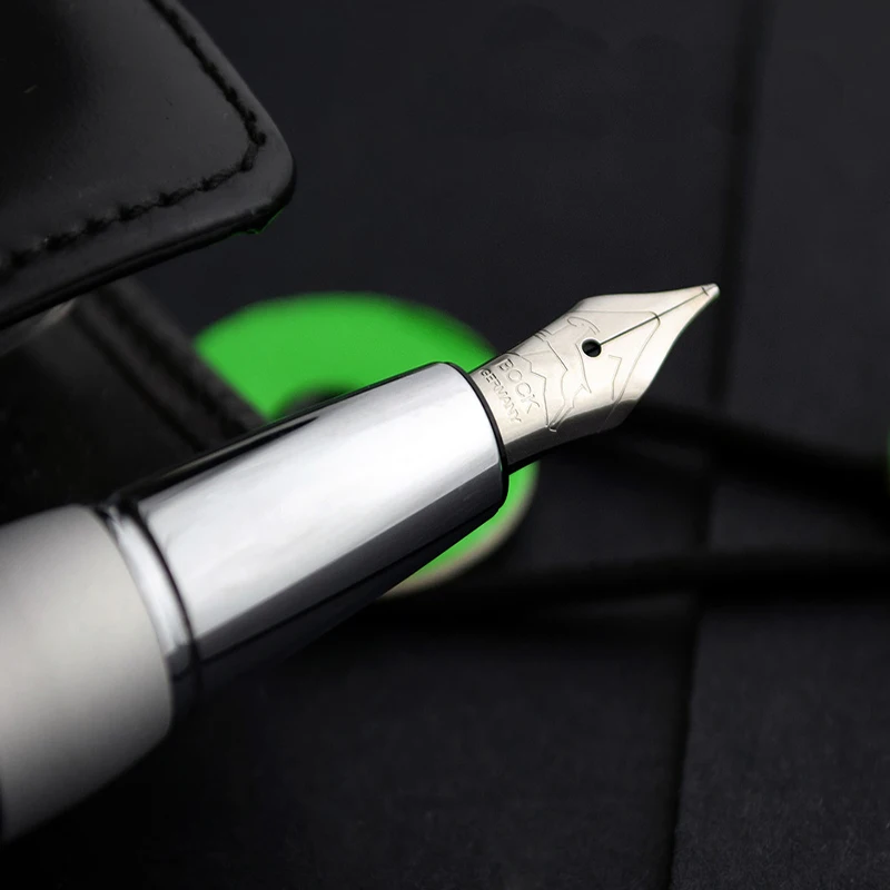 Wancher Hohe qualität Brunnen stift Voll metall Medium Nib – Detail 7