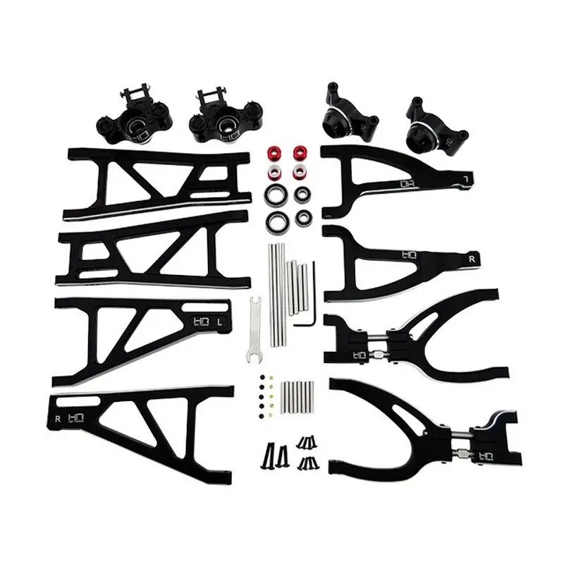 HR Complete Aluminum Suspension Arm Set for 1/10 Traxxas E-revo and Nitro Revo