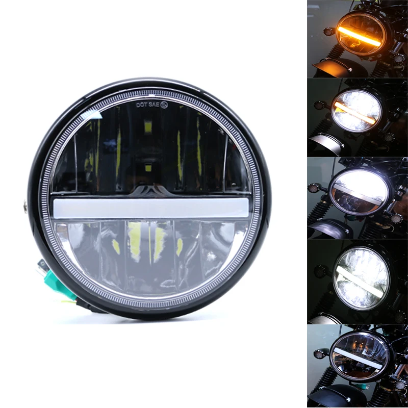 Universal Motorcycle LED Zinc Alloy 7