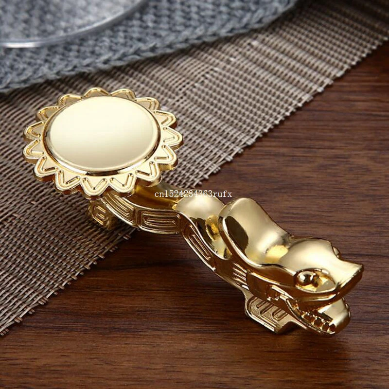 100 pcs Alloy Silver and Gold Color Dragon Shaped Chopstick Holder Rest decoration for Table Chinese Dragon Chopstick Holder