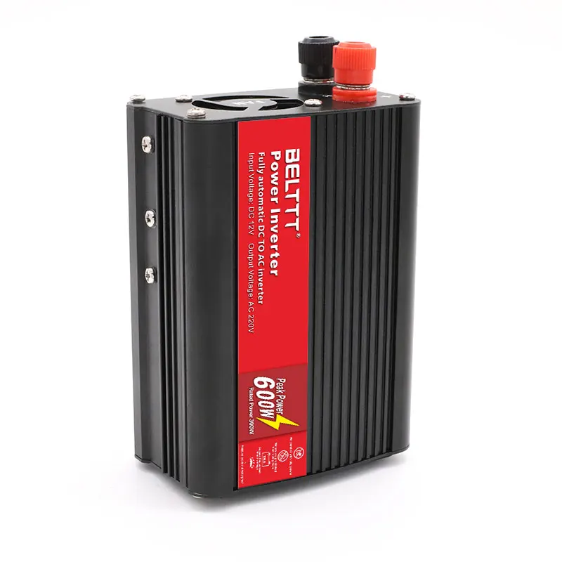 

Free shipping BELTTT car power inverter 300w dc12v ac220v 600Watt inversor with two USB output