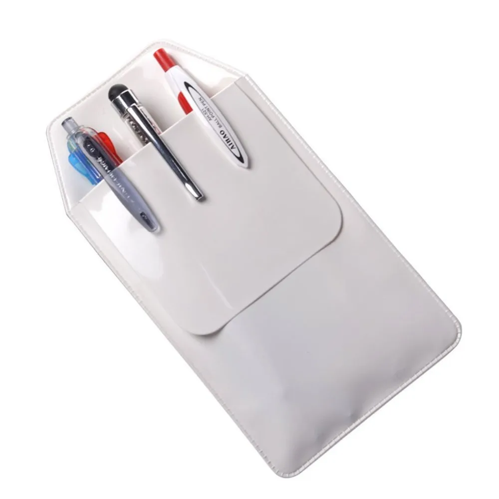 XRHYY 3 Pieces Classical White Pocket Protector for School Hospital Office