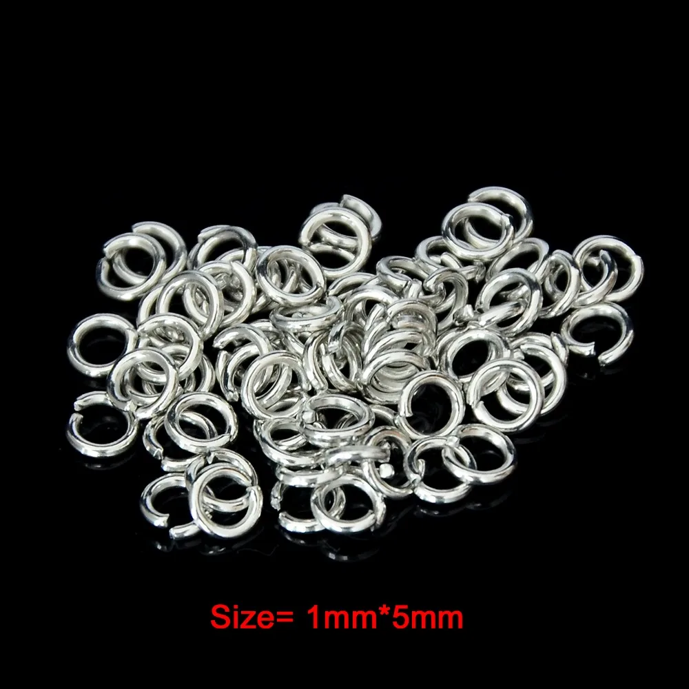 200PCS Wholesale Alloy Handmade Jump Rings Connnectors Jewelry Making DIY Accessories