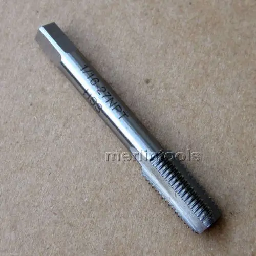 

1/16" - 27 HSS NPT Taper Thread Pipe Tap