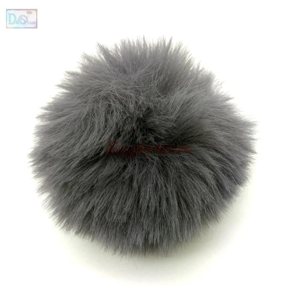 1 سنتيمتر 10 مللي متر في الهواء الطلق فروي غطاء الزجاج الأمامي لسوني UWP-D11 سارامونيك UwMic9 اللاسلكية Deadcat حاجز الرياح MIC