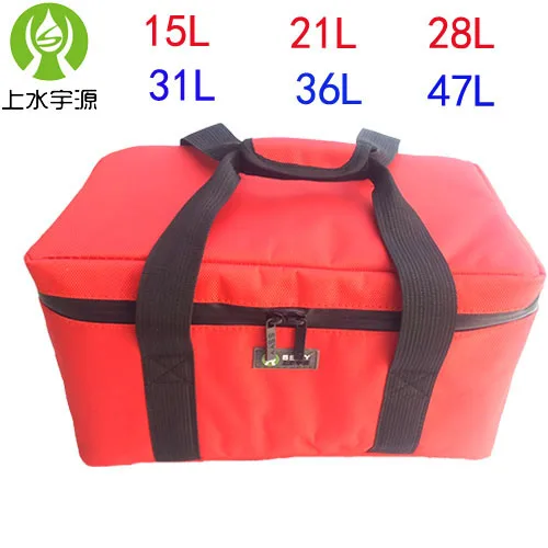 

18L 28L 36L 47Lcapacity thermal Car cooler box oxford 8mm cotton thicker cooler bag refrigerator bolsa termica