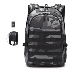 multifunction large capacity canvas male bag anti-theft waterproof laptop backpack men travel usb charging 15.6 inch backpacks