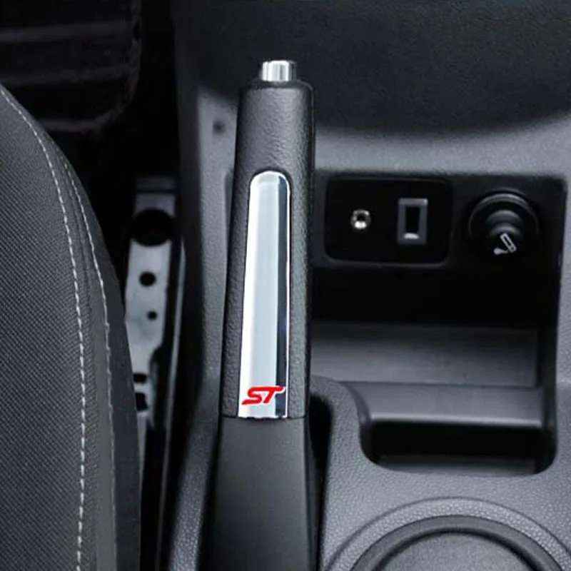 Adesivo Cromado para Freio de Mão My Good Car para Ford New Fiesta MK7 2009-2017 Ecosport 2012-2017 - Acessório de Estilo Automotivo