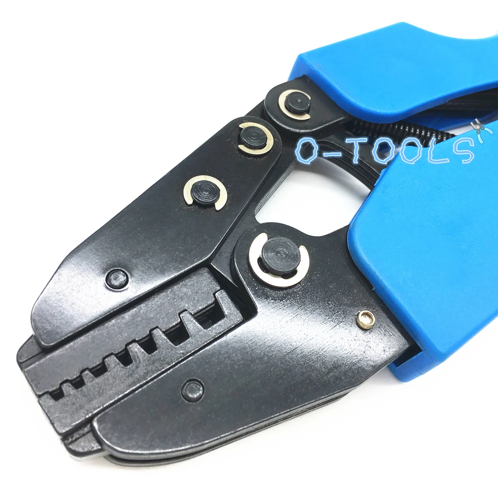 Catraca ferramentas de friso para o conector do tubo de fio de cobre duplo AN-26TW dupla duplas cord end bootlace virola alicate de crimpagem