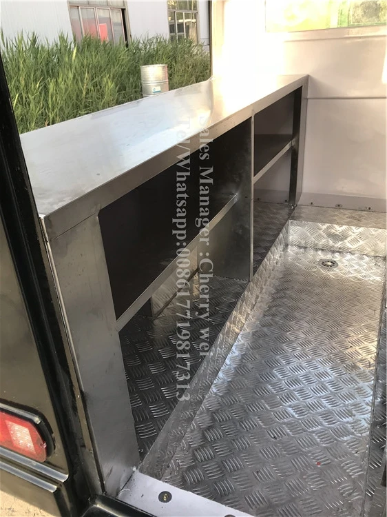 Miễn Phí Vận Chuyển CFR 220Cm Dây Thép Không Gỉ Giá Rẻ Nhất Nhanh Phố Ăn Nhẹ Trailer/Trung Quốc Làm Đá Di Động Kem Bán Hàng Tự Động Xe Tải Thực Phẩm xe Kéo