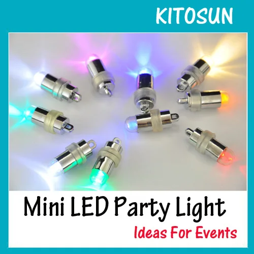 

10*Centerpiece Light Waterproof Mini Submersible LED for Xmas decoration light/ multicolor led balloon light for birthday party