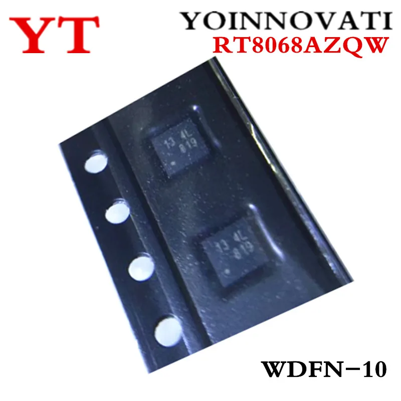  10pcs/lot RT8068AZQW RT8068 8068 WDFN-10 IC  best quality.