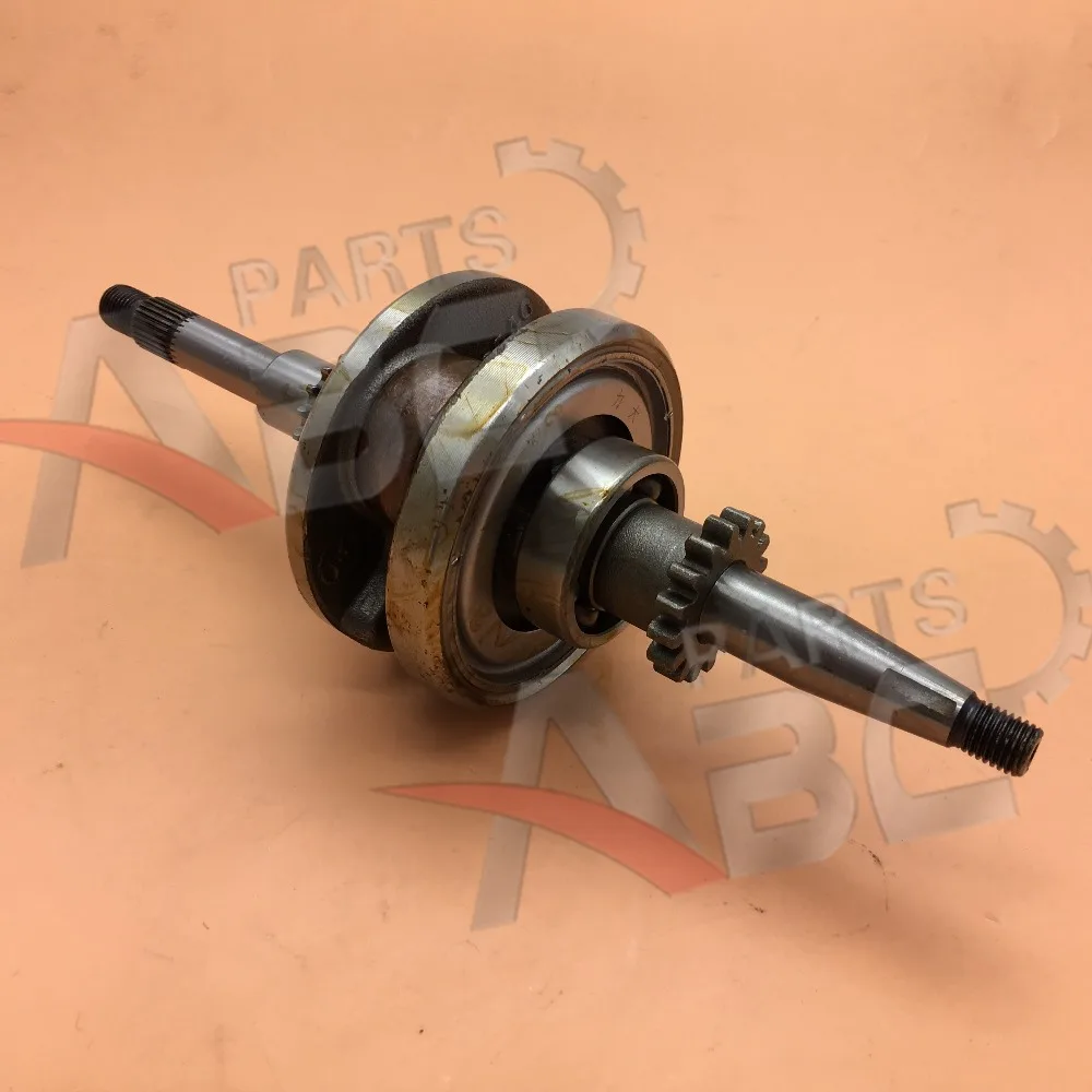 16T GY6 50cc Crankshaft Crank For 139QMB 139QMA Taotao Roketa SUNL JCL JONWAY Scooter Moped