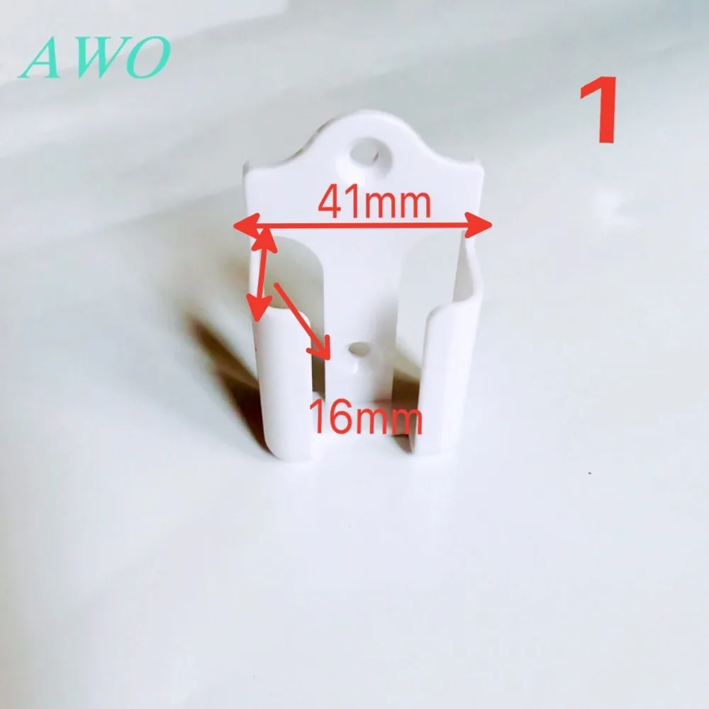 1 قطعة جديد التلفزيون DVD مكيف الهواء جدار جبل التحكم عن بعد حامل الحائط 41 مللي متر * 16 مللي متر (1.61in * 0.63in