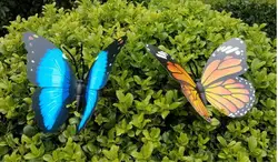 30CM Simulation Butterfly Gardening Decoration Wedding Scene Layout Green Garden Tourism Area Outdoor Craft