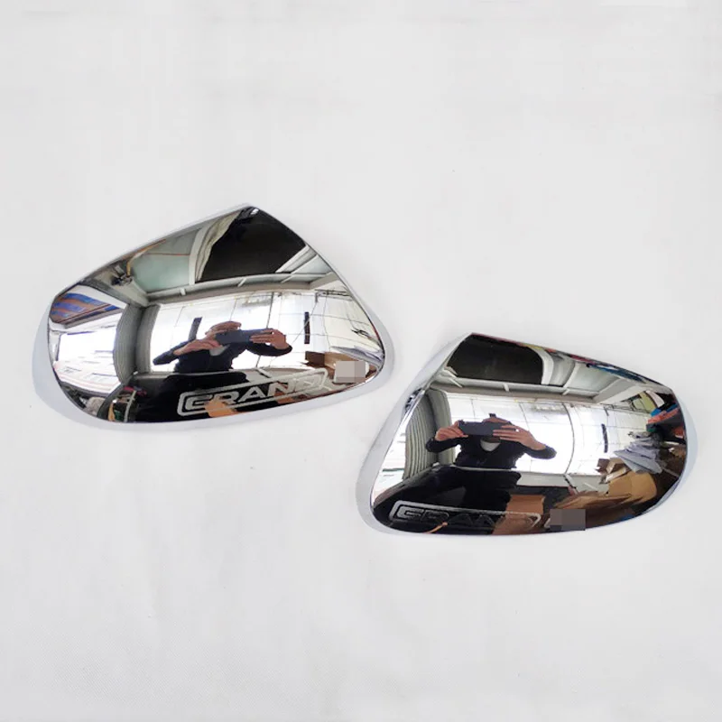 Plastic Chrome Rear Side View Rearview Mirror Cover for Hyundai I10 I 10 Grand I10X 2014 2015 2016 2017 2018 Car Accessories