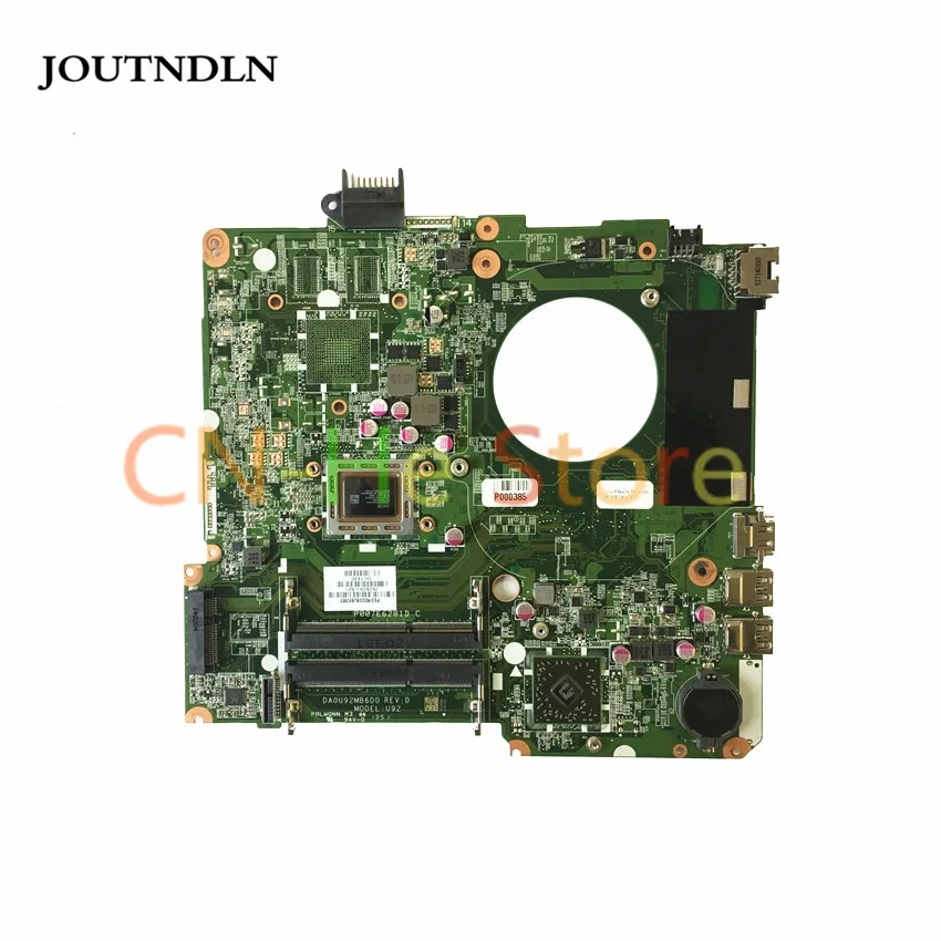 

JOUTNDLN FOR HP PAVILION 15-N Laptop Motherboard 758589-501 758589-001 DA0U92MB6D0 U92 w/ for A10-4655M CPU Integrated Graphics