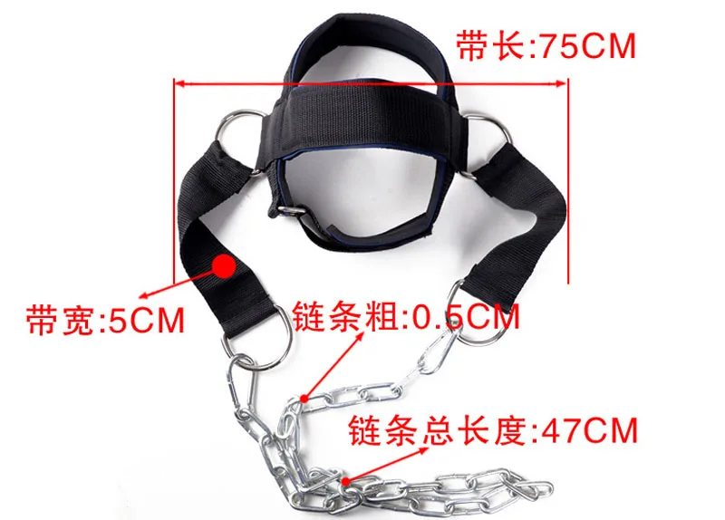 Head Neck Training Head Harness Body Strengh Exercise Strap Adjustable Neck Power Trainer Gym Fitness Weight Bearing cap