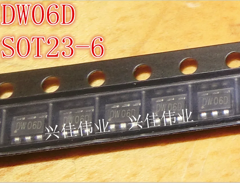 

500 шт./лот Новый DW06D SOT23-6 два в одном литиевая батарея защиты IC чип