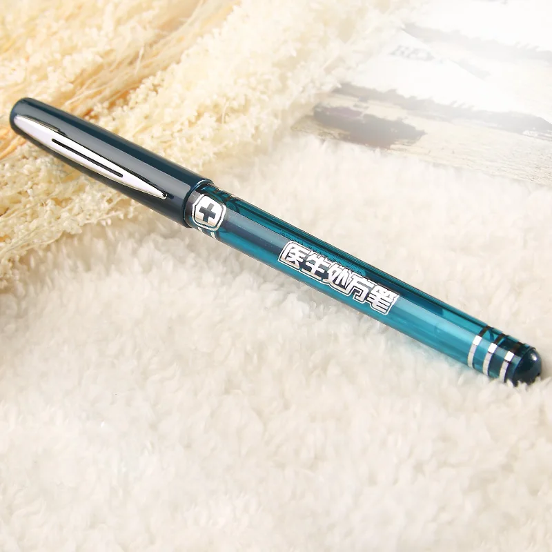 BAOKE Pc2178 large capacity ink blue neutral pen doctor dedicated 0.5mm prescription pen image 4
